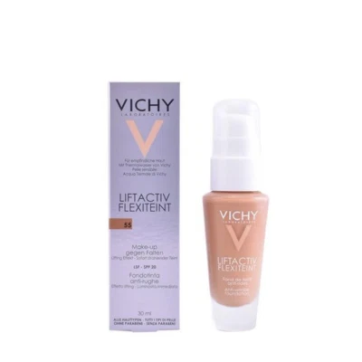 Vichy Liftactive Flexiteint Spf 20 Fondotinta Anti rughe 30ml 55 Hàle Bronze - Imagen 1 de 4