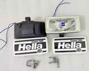 Hella Comet 550 Spot Driving Light With Cover & H3 Bulb 55w 12v Universal |Fit - Picture 1 of 3