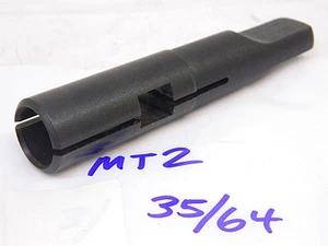 USED SPLIT SLEEVE DRILL DRIVER #2MT 35/64" (.5469)  MT2 - Picture 1 of 1