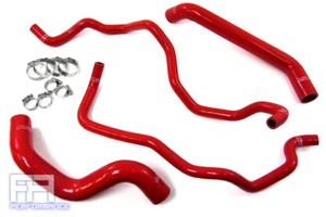 HPS Silicone Radiator Heater Hose Kit for Wrangler JK Unlimited 3.8L 07-11 Red - Bild 1 von 1