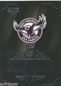 2016 NRL Elite Base Card (061) SEA EAGLES Checklist - Picture 1 of 1