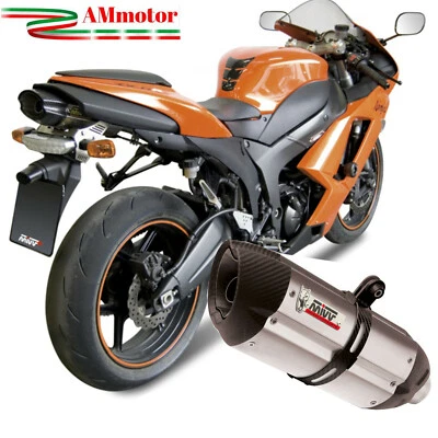 Echappement Kawasaki ZX-6 R 2007 Pot Mivv Suono De Moto Exhaust Silencieux - Photo 1/2