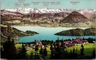 Vintage Ppc 1910 - Rigi-Kaltbad Und Die Alpen - F42784