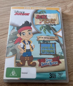 Jake & The Never Land Pirates + Peter Pan Returns + Jake Saves Bucky - 3 DVD set - Picture 1 of 2