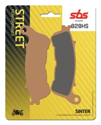 Pastillas de freno SBS 828HS sinterizadas anteriores Honda CTX 1300 2014 Foto 1 de 4