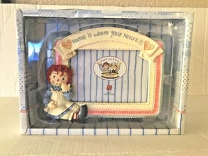 Raggedy Ann 3D Picture Frame Home Is Where Your Heart Is by Russ - Picture 1 of 5