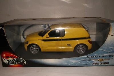 Hot Wheels Chrysler RT Panel Cruiser, 1:18 Scale Diecast, Yellow - Image 1 of 4