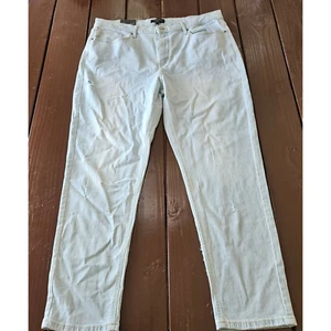 NWT Banana Republic Women's Sz 16 Girlfriend Light Wash High Rise Denim Jean - Picture 1 of 11