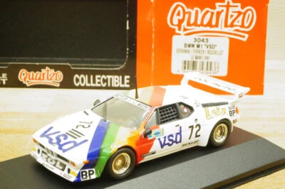 1:43 Quartzo BMW M1 "VSD" #72 Le Mans 1981 "Servanin / Ferrier / Rousselot" - Immagine 1 di 4