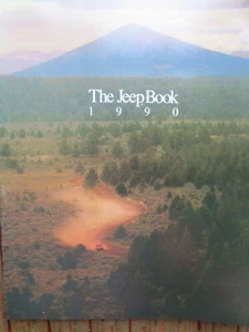 Folleto de venta de concesionario de libros Jeep 1990 de colección con opciones nuevo stock antiguo nuevo en stock - Imagen 1 de 4