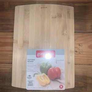 Good Cook 100% Genuine Bamboo Cutting Board - 10x14 NEW Sealed - Picture 1 of 2