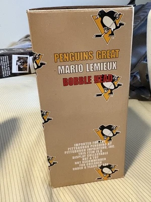 VTG Pittsburgh Penguins Great Mario Lemieux Bobble Head NIB! Never opened SGA - Image 1 of 4