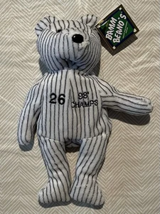 Salvino Bamm Beanos O Hernandez Beanie Bär Plüsch New York Yankees 98 WS Champs - Bild 1 von 5