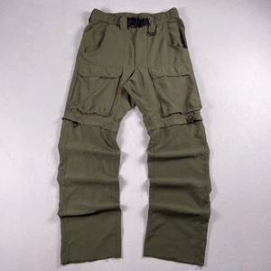 Boy Scouts of America Pants Mens XS Green Switchbacks Convertible Cargo Zip Off - Picture 1 of 13