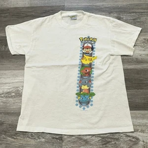 Vintage 1999 Nintendo Pokemon Gotta Catch Em All Ash Boys Youth L T-Shirt 90s - Picture 1 of 10