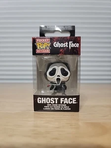 Funko Pocket Horror Movies Scream Ghost Face w/ Knife Pop Keychain  - Picture 1 of 6