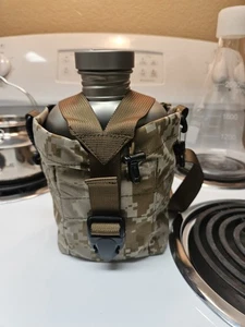 Ultralight Keith Titanium Canteen Cook Set With Cup, Lid And Carrying Pouch - Picture 1 of 18