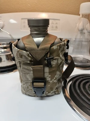 Ultralight Keith Titanium Canteen Cook Set With Cup, Lid And Carrying Pouch - Image 1 of 4
