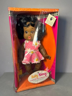 1968  MOD Shindana Baby Nancy African American Doll NRFB Operation Bootstraps - Image 1 of 4