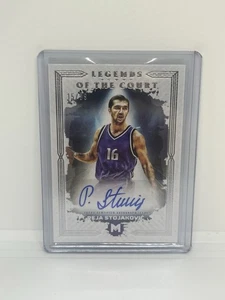 2023 Motif Legends of the Court Signatures /99 Peja Stojakovic Stojaković Auto - Picture 1 of 2