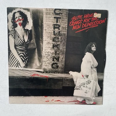 Vinyl Record LP Bette Midler Songs For the New Depression 1976 - Image 1 of 4