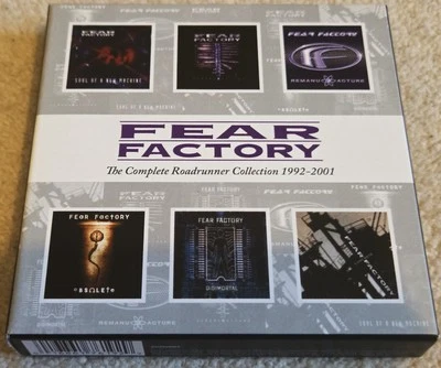 FEAR FACTORY – Complete Roadrunner Collection 1992-2001 VG+ COND 6xCD BOX SET - Image 1 of 4