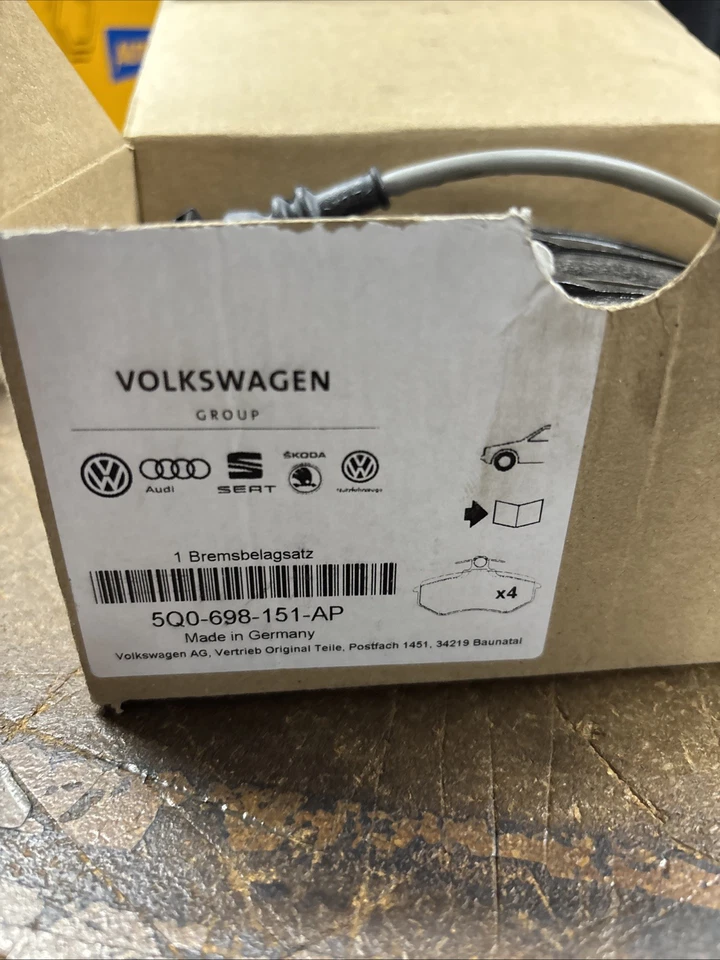 Pastillas freno delanteras audi a3 15-19 Foto 1 de 4