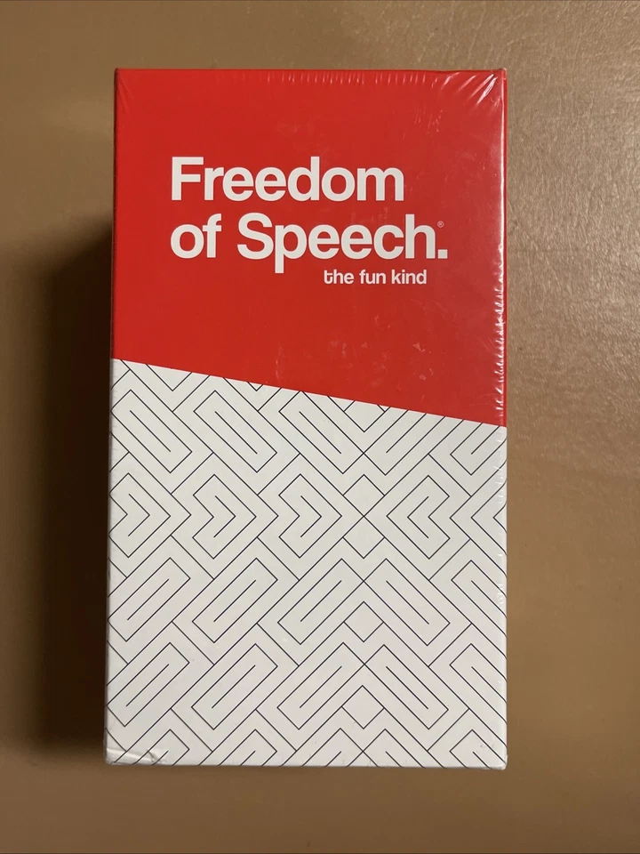 Freedom of Speech The Fun Kind - a Party Card Game 400 Hilarious Cards