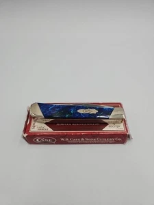 Case XX Slant Series Trapper Aquarius Corelon 1/2500 S9254AQ Pocket Knife  - Picture 1 of 14