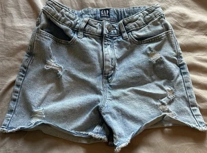 Girls Gap High Waist Distressed Shorts Adjustable Waist Size 14 - Picture 1 of 6