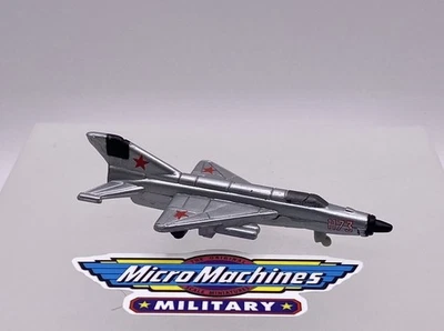 Micro Machines Military MiG-21 Aircraft #1173 Galoob LGTI 1999 - Image 1 of 3