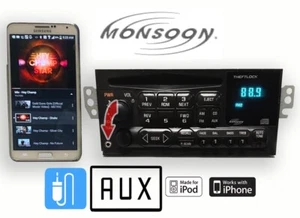 ✅99-02 Camaro Monsoon CD Z28 SS LS1 T56 Full Lighted Aux Input Mp3 OEM RADIO - Picture 1 of 6