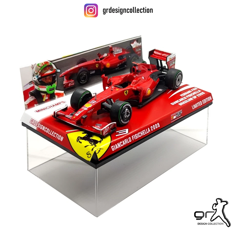 Giancarlo Fisichella - Ferrari F60 - F1 Brazilian GP 2009 / Altaya - IXO / 1:43 - Immagine 1 di 4