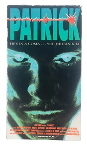 Patrick (1978) VHS + Box Protector RARE 70’s Cult Horror Robert Thompson VGC - Picture 1 of 5