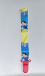 Dummy Pacifier Saver Clip Binky Baby Shower Girls Princesses Snow White* - Picture 1 of 1
