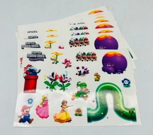 Super Mario Sticker Sheets x 8 Perfect for party bags! - Picture 1 of 1