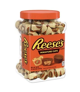 Tazas en miniatura Reese's leche real chocolate y mantequilla de maní, 38 onzas - Imagen 1 de 5