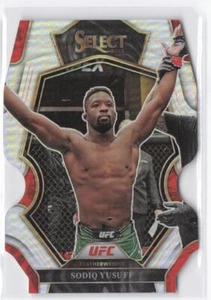 2023 Panini Select UFC Sodiq Yusuff #131 Silver Prizms Die Cut - Picture 1 of 2
