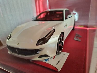 Ferrari Four Four 2011 italia Fuji White Limited Edition 50 Pcs BBR 1/18 RARE  - Immagine 1 di 4