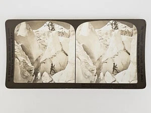 H C Blanco Stereoview 12536 Mt. Capucha Eliot Dificultades para escalar montañas - Imagen 1 de 6