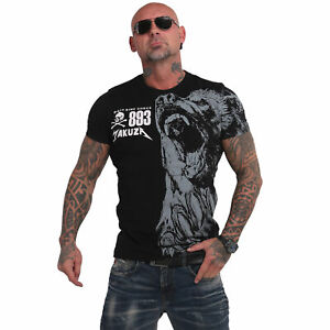 Neues Yakuza Herren Beast T-Shirt - Schwarz