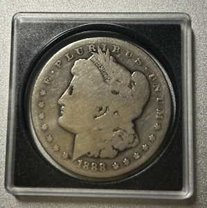 1888-O MORGAN SILVER DOLLAR - Picture 1 of 2