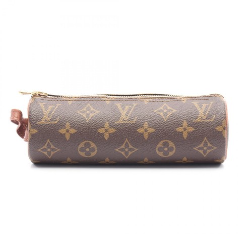 LOUIS VUITTON（LV） Custodia a marsupio Louis Vuitton Trousse Rondo M47630 monogramma tela marrone usata