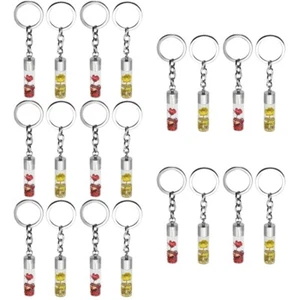  5 PCS Konservierter Blumen-Schlüsselanhänger Damen Fräulein Accessoires Für - Zdjęcie 1 z 12