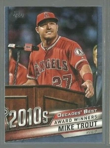 2020 Topps Decades' Best Blue #DB93 Mike Trout (ref 84970) - Picture 1 of 1