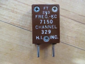 FT243 7150 KC khz 40M HAM RADIO QUARTZ CRYSTAL 40 meter 7.150 MHz MC TESTED - Zdjęcie 1 z 4