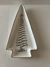 Servappetit Holiday Candy Dish Snowflakes Christmas Tree
