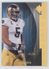 2013 Upper Deck Ultimate Collection Gold Spectrum /10 Manti Te'o #119 Rookie RC