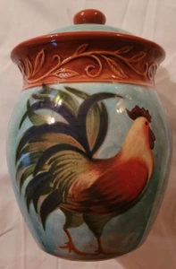 🐓VTG🐓Cracker Barrel-Break Of Dawn By Susan Winget🐓Medium Canister🐓VERY RARE - Picture 1 of 9