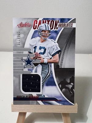 2025 Absolute Football Roger Staubach Canton Absolutes 球衣 Swatch /115 #CA-RS — 第 1/2 张图片